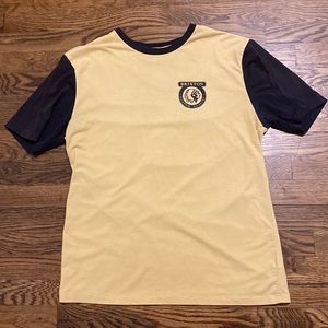 Brixton Yellow and Black T Shirt